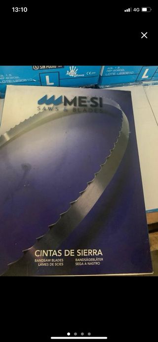 Cinta de sierra Mesi 3150