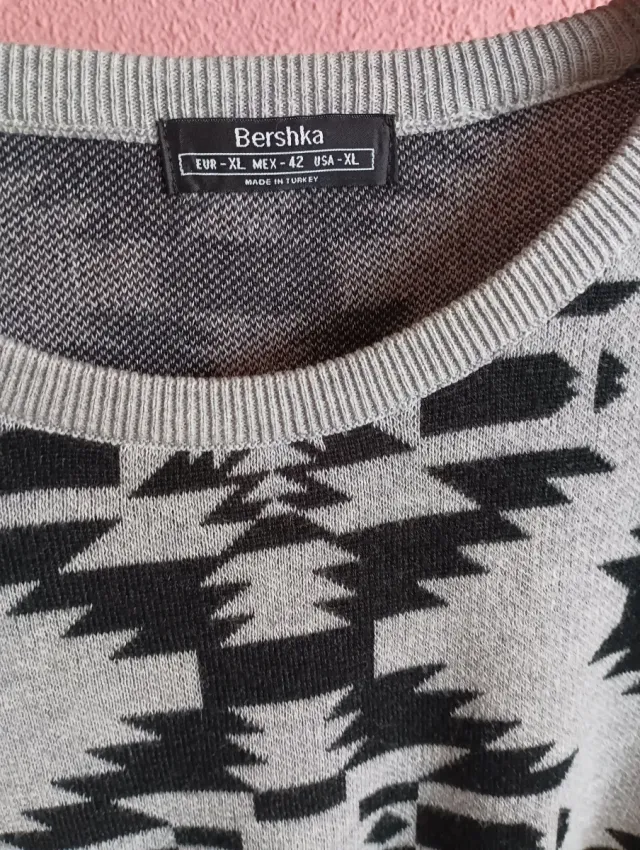 Jersey Bershka chico estampado xl