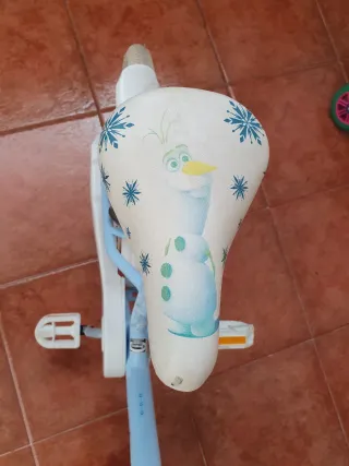 Bicicleta infantil Frozen. 16 pulgadas