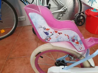 Bicicleta infantil Frozen. 16 pulgadas