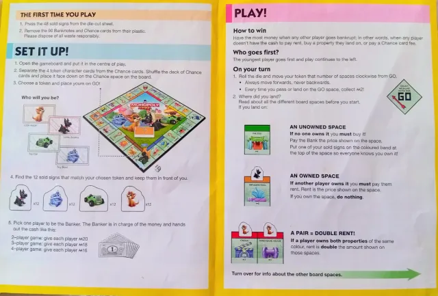Monopoly Junior Juego de Mesa Inglés