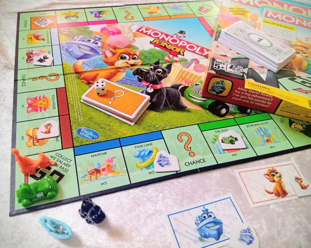Monopoly Junior Juego de Mesa Inglés