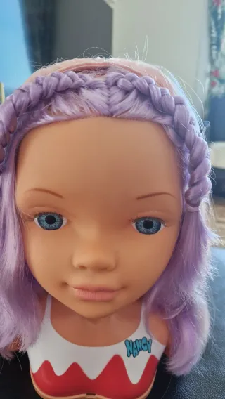 Nancy Muñeca Peinable Pelo Morado