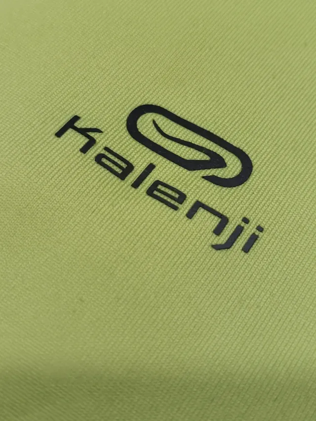 Sudadera XL running Kalenji amarillo con reflectan