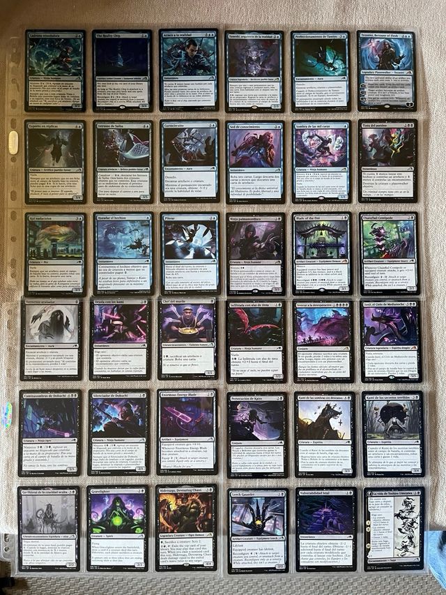 Set completo Magic Kamigawa Dinastía de Neón MtG