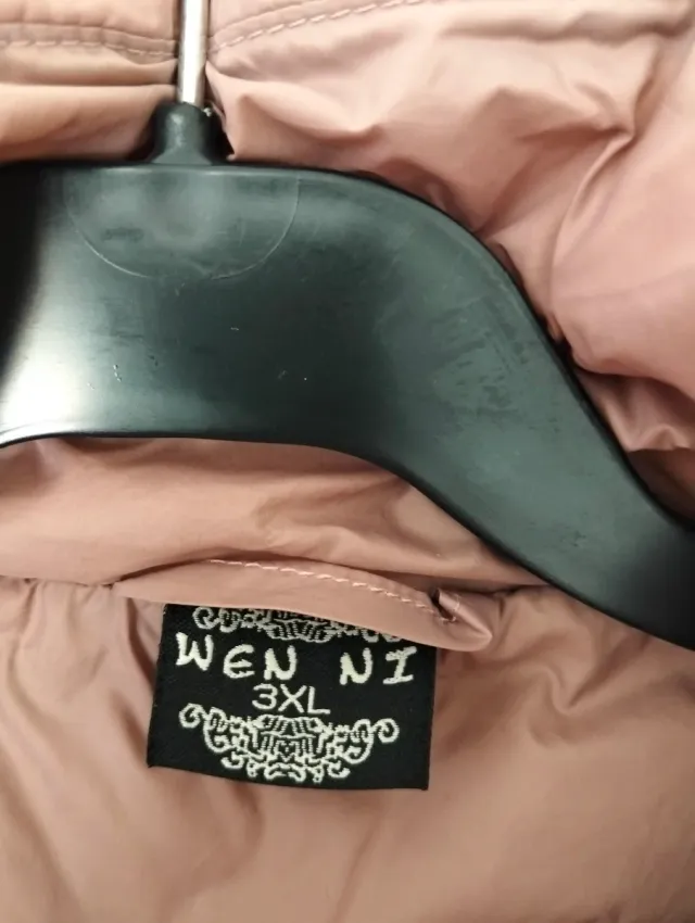 Chaleco acolchado rosa