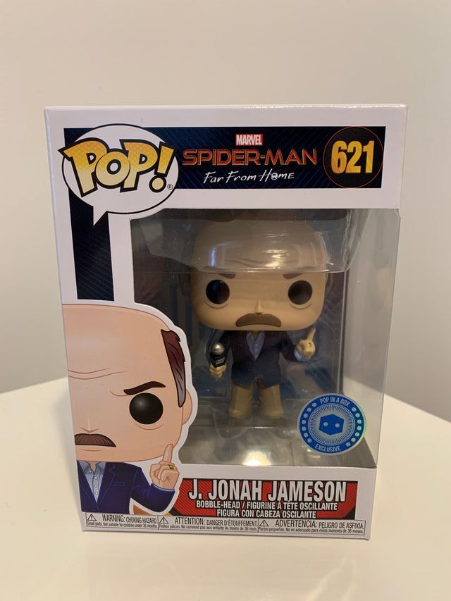 Funko Pop 621 J. Jonah Jameson (Spider-Man)