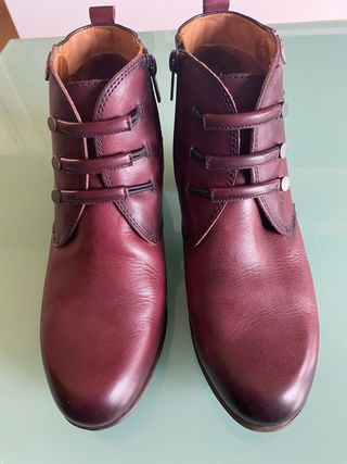 Botines Pikolinos Mujer Talla 40 Morado Nuevos !!