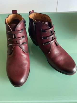 Botines Pikolinos Mujer Talla 40 Morado Nuevos !!