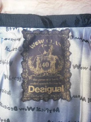 Abrigo Desigual mujer