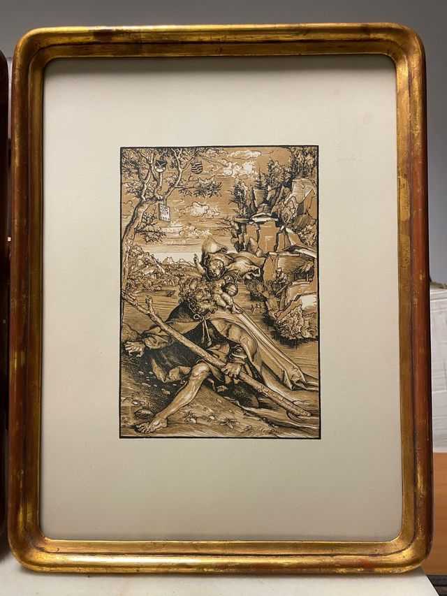 Pareja Láminas Vintage Albrecht Dürer