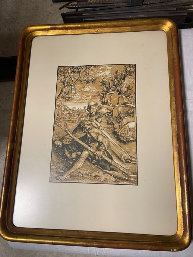 Pareja Láminas Vintage Albrecht Dürer