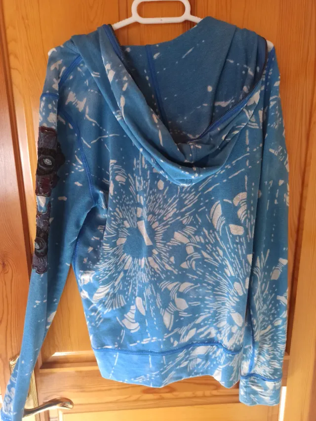 Chaqueta Custo Barcelona Azul y Blanca