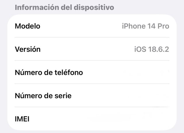iPhone 14 Pro 128GB + caja y cable original