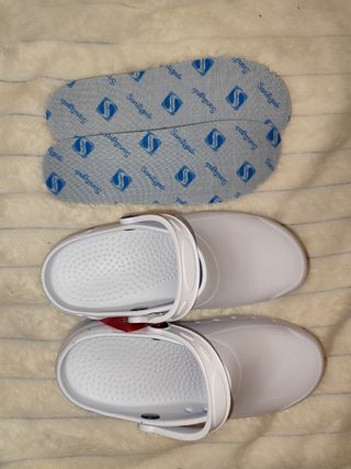 Zuecos Dian Blancos Talla 37 - nuevos con etiqueta