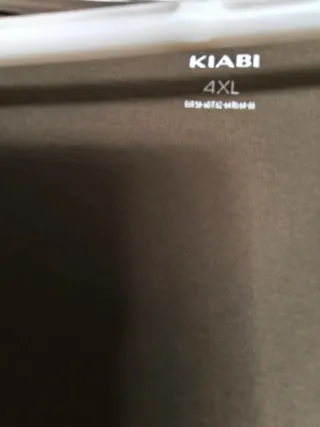 Camiseta verde oliva talla 4XL