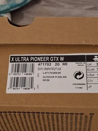 Zapatillas Salomon Gore-Tex Talla 36