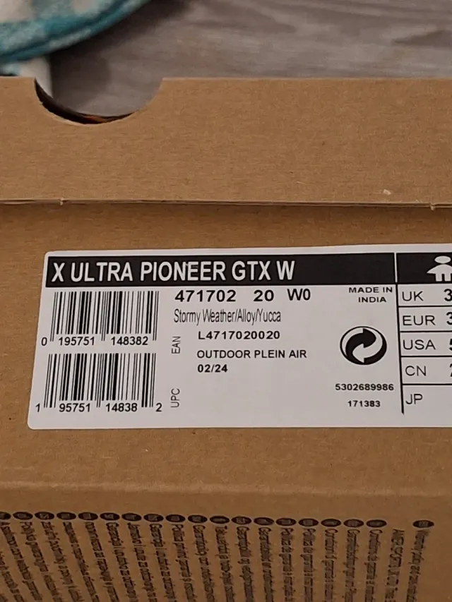 Zapatillas Salomon Gore-Tex Talla 36