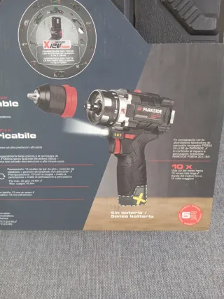 Taladro Percutor Parkside 12V