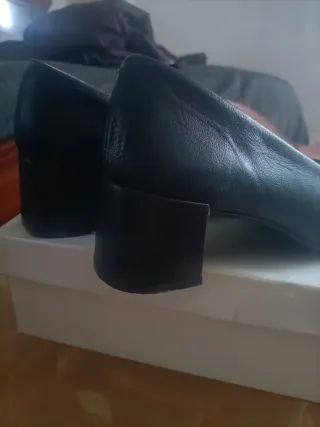 Zapatos de salón azul marino