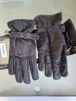 Guantes de motocicleta KUM GREDOS Piel Talla L 10