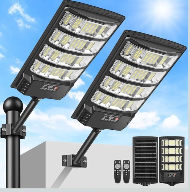 Faróis solares de 6000 k