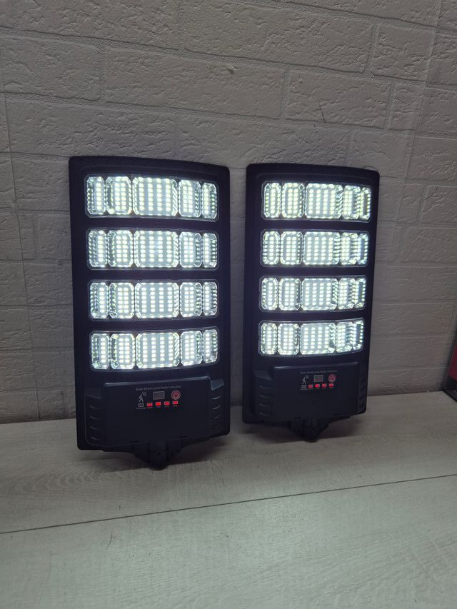 Faróis solares de 6000 k