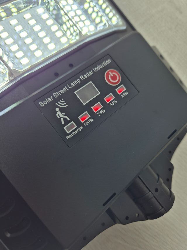 Faróis solares de 6000 k