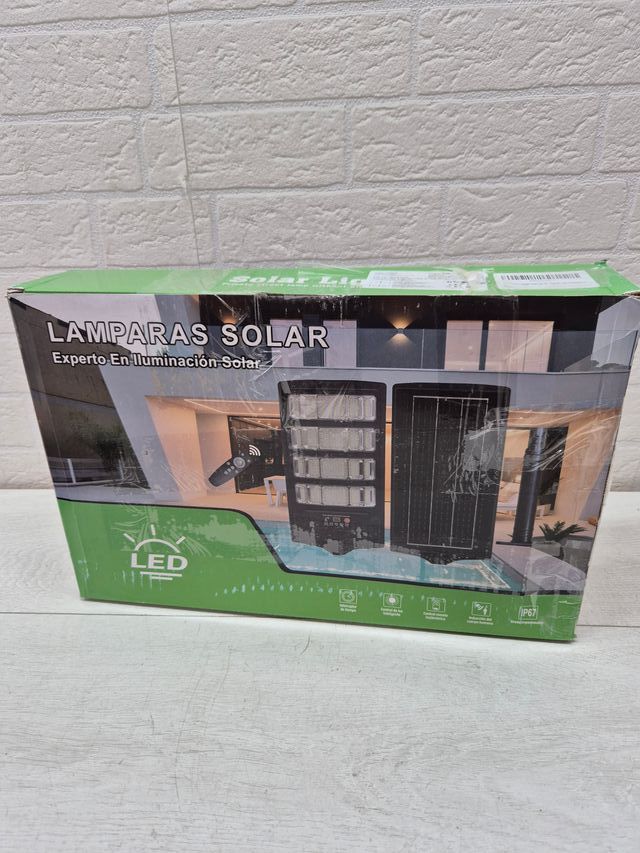 Faróis solares de 6000 k