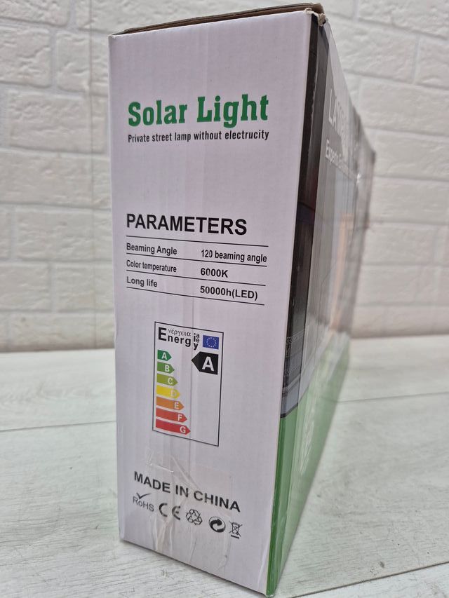 Faróis solares de 6000 k