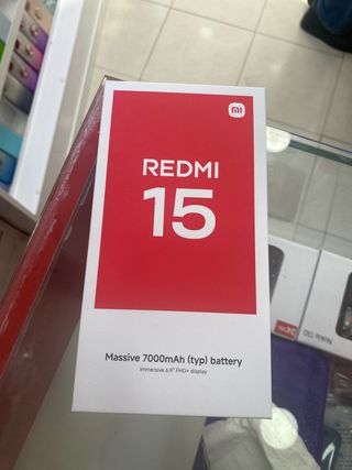 Xiaomi Redmi 15 256GB Negro