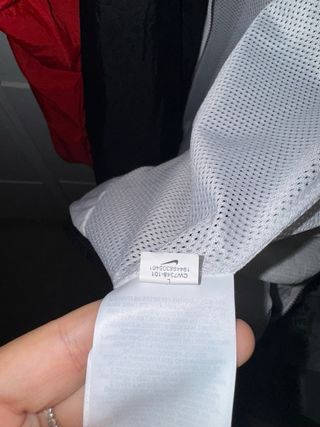 Chaqueta Nike Roja Negra Blanca