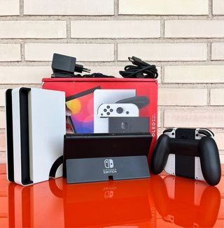 Nintendo Switch OLED Blanca
