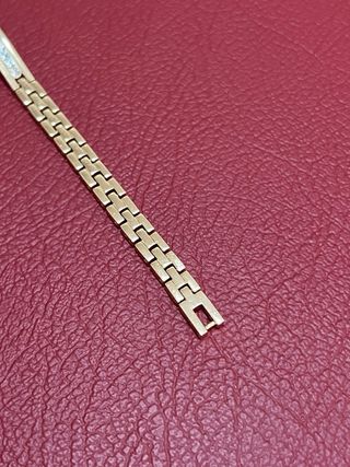 Braccialetto color Oro Cristalli Uomo Donna