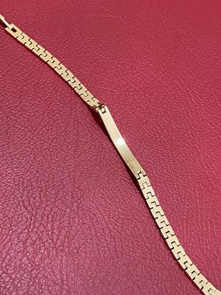 Braccialetto color Oro Cristalli Uomo Donna