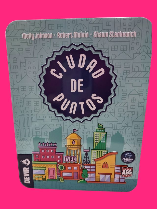 JUEGO DE MESA CIUDAD DE PUNTOS DEVIR A ESTRENAR