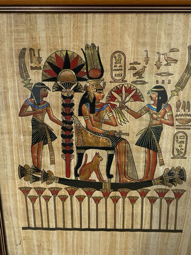 Cuadros Egipcios Papiro