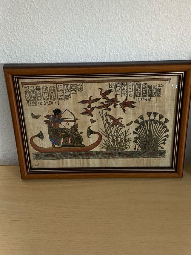 Cuadros Egipcios Papiro