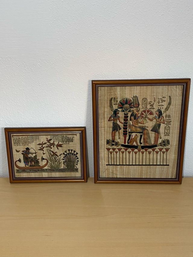 Cuadros Egipcios Papiro