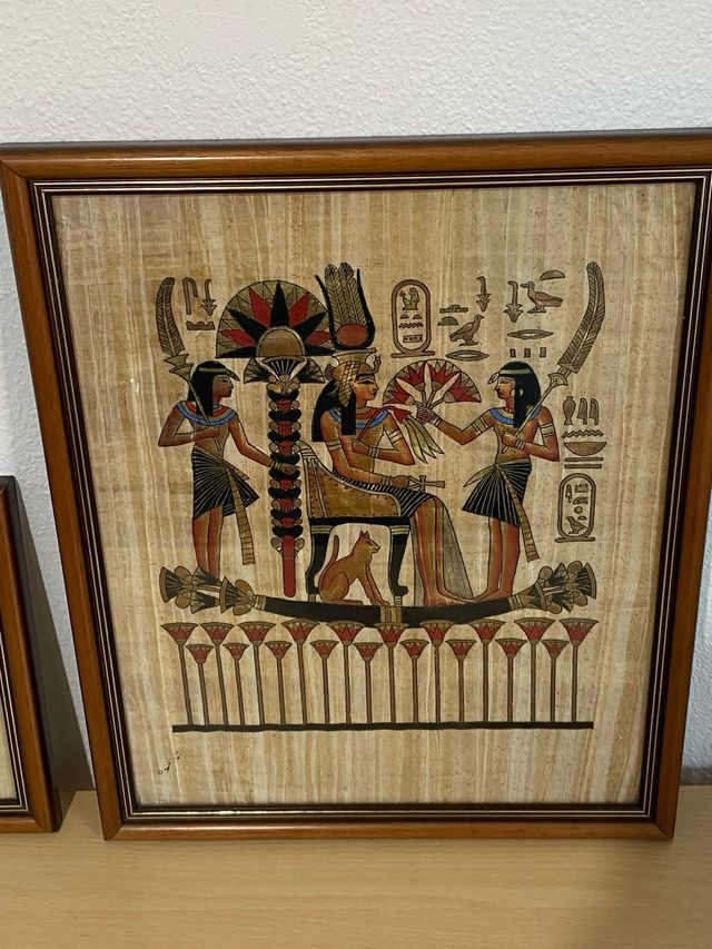 Cuadros Egipcios Papiro