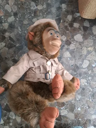 Mono Safari Peluche Vintage