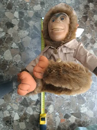 Mono Safari Peluche Vintage