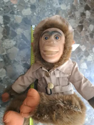 Mono Safari Peluche Vintage