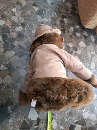 Mono Safari Peluche Vintage