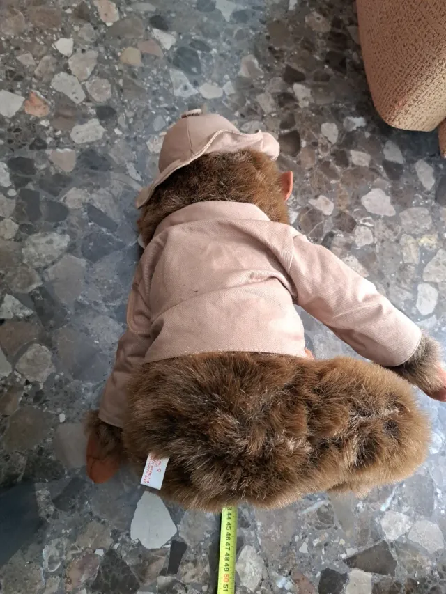 Mono Safari Peluche Vintage