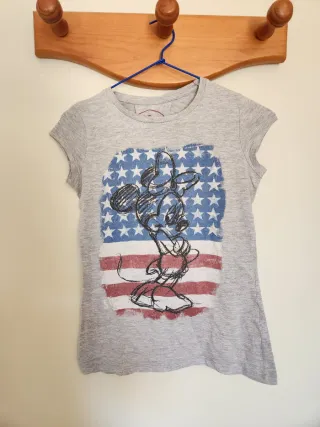 Camiseta Minnie Mouse Bandera USA