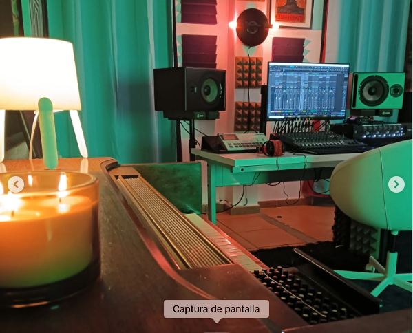 Estudio de grabación y espacio creativo