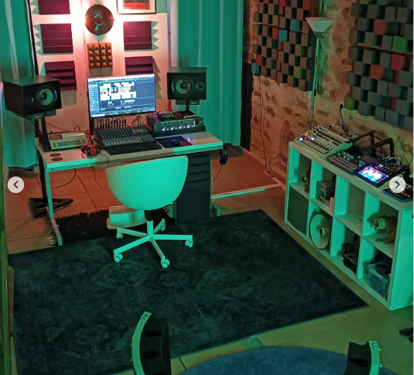 Estudio de grabación y espacio creativo