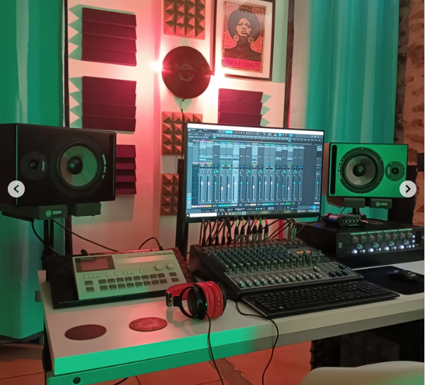 Estudio de grabación y espacio creativo