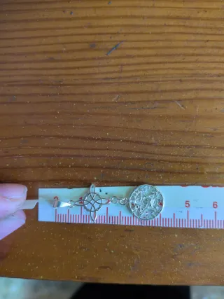 Colgante Nudo de Bruja y Tetragrámaton Plata